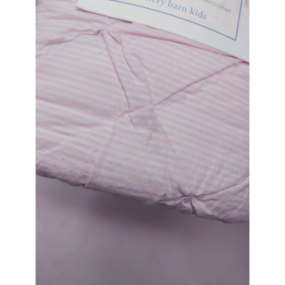 Pottery Barn Kids Brigette Ruffle Quilted Shams Pair‎ 2 European Square 26" NEW - Picture 7 of 12